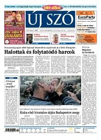 Obálka e-magazínu Új Szó 5.5.2014