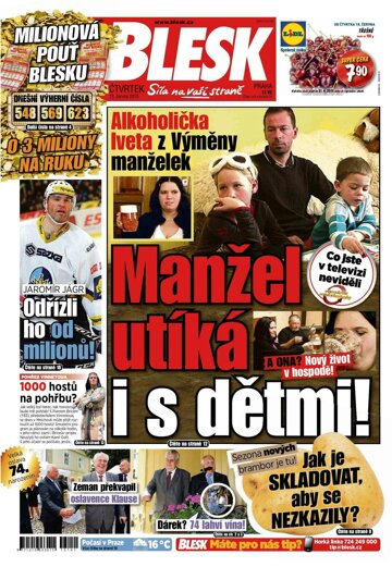 Obálka e-magazínu Blesk 18.6.2015