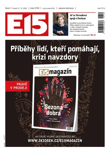 Obálka e-magazínu E15 12.12.2022