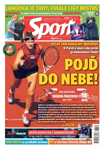 Obálka e-magazínu Sport 10.6.2023