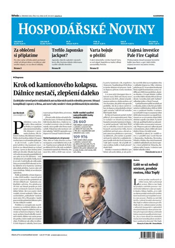 Obálka e-magazínu Hospodářské noviny 142 - 24.7.2024