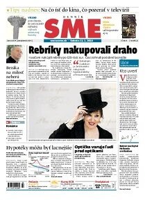 Obálka e-magazínu SME 11.1.2014