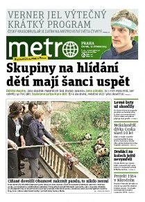 Obálka e-magazínu deník METRO 27.3.2014