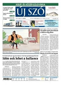 Obálka e-magazínu Új Szó 14.5.2014