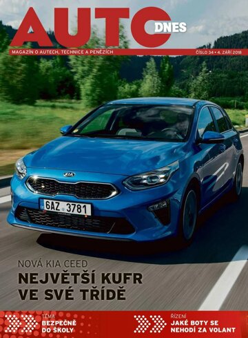 Obálka e-magazínu Auto DNES 4.9.2018