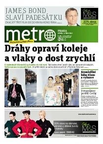 Obálka e-magazínu deník METRO 3.10.2012