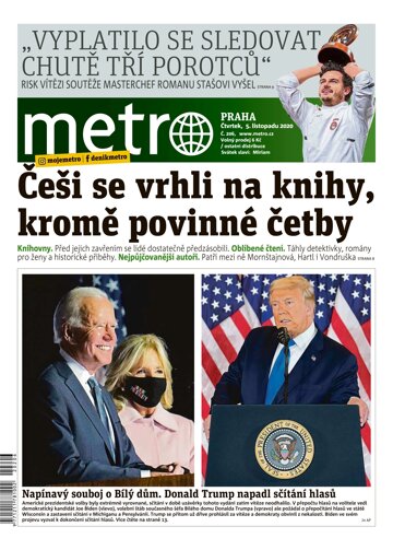 Obálka e-magazínu deník METRO 5.11.2020