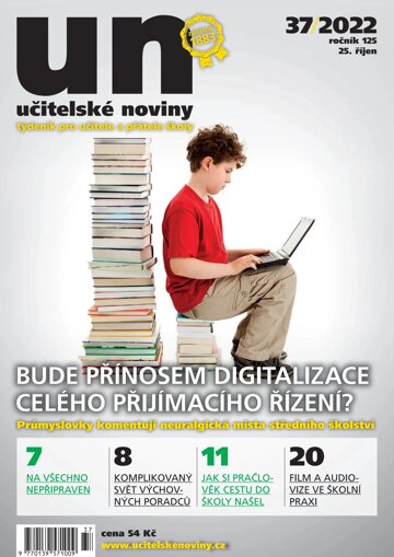 Obálka e-magazínu Učitelské noviny 37/2022