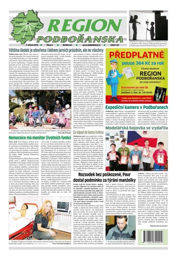 Obálka e-magazínu Region Podbořanska 9/2016