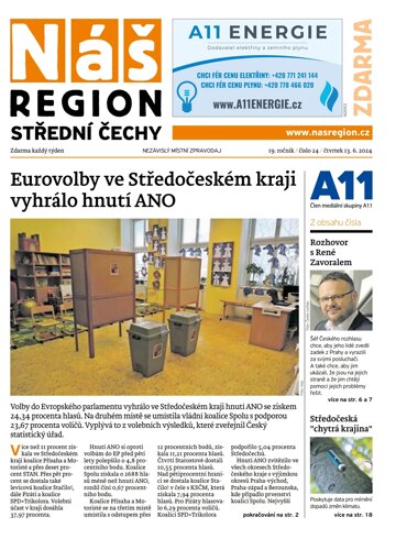 Obálka e-magazínu Náš Region - Střední Čechy 24/2024