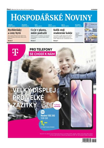 Obálka e-magazínu Hospodářské noviny 196 - 8.10.2024