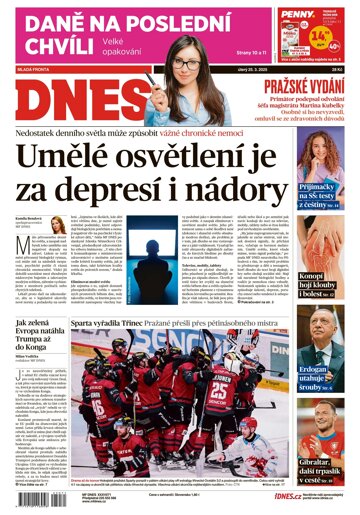 Obálka e-magazínu MF Dnes 25.3.2025