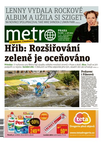 Obálka e-magazínu deník METRO 5.9.2022