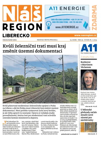 Obálka e-magazínu Náš Region - Liberecko 29/2024