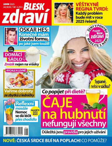 Obálka e-magazínu Blesk Zdraví 1/2025