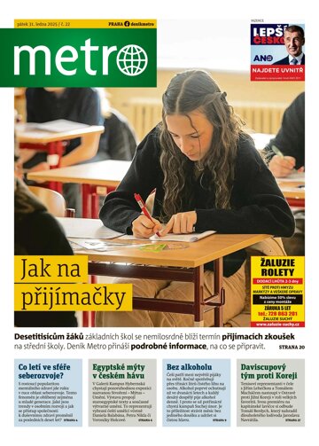 Obálka e-magazínu deník METRO 31.1.2025