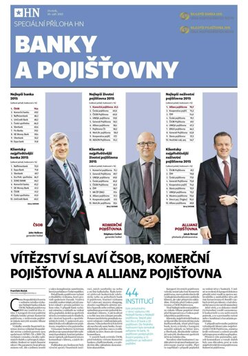 Obálka e-magazínu Hospodářské noviny - příloha 176 - 10.9.2015HX