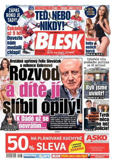 Obálka e-magazínu Blesk 3.6.2021