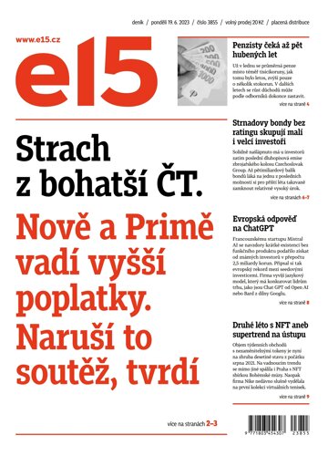 Obálka e-magazínu E15 19.6.2023