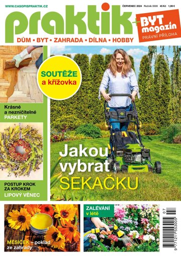 Obálka e-magazínu PRAKTIK & příloha Byt magazín 7/2024
