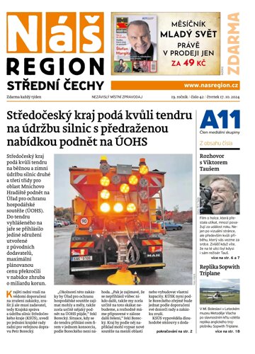 Obálka e-magazínu Náš Region - Střední Čechy 42/2024