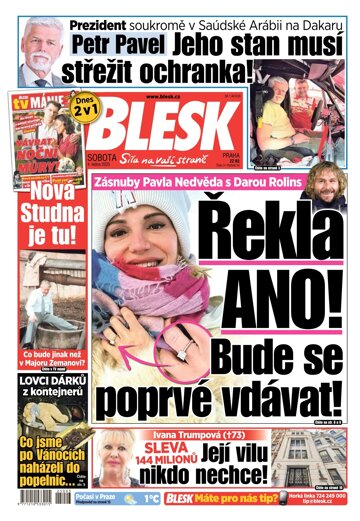 Obálka e-magazínu Blesk 4.1.2025