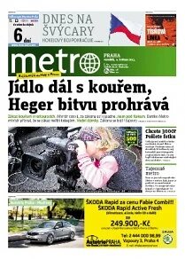 Obálka e-magazínu deník METRO 6.5.2013