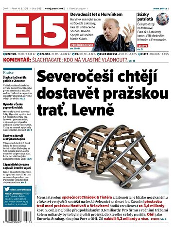 Obálka e-magazínu E15 10.6.2016