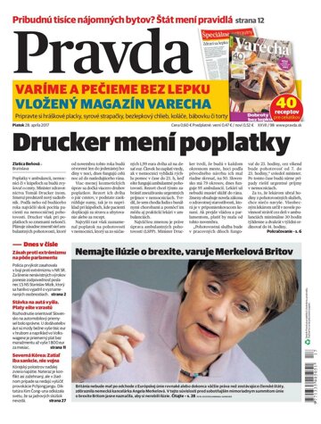 Obálka e-magazínu Pravda 28.4.2017