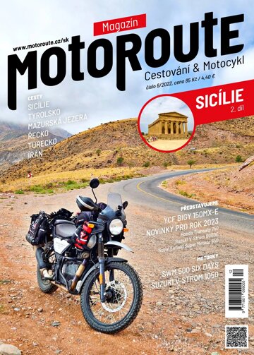 Obálka e-magazínu MotoRoute Magazín 6/2022