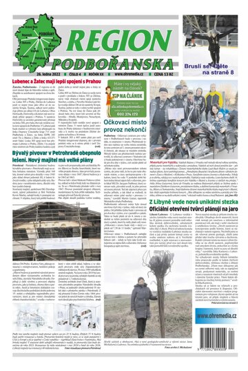 Obálka e-magazínu Region Podbořanska 4/2022