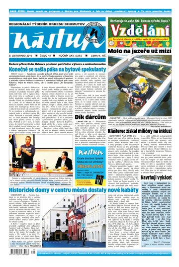 Obálka e-magazínu Nástup 45/2016