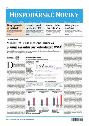 Obálka e-magazínu Hospodářské noviny 071 - 12.4.2023