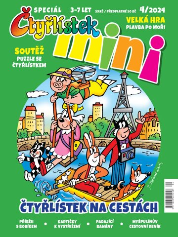 Obálka e-magazínu Čtyřlístek Mini 4/2024