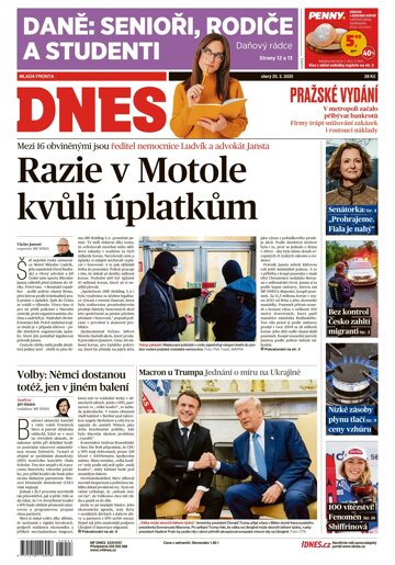 Obálka e-magazínu MF Dnes 25.2.2025