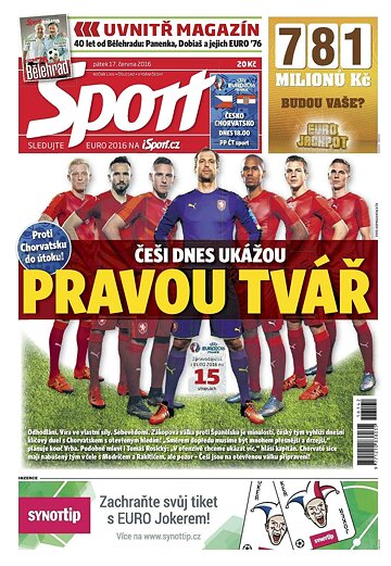 Obálka e-magazínu Sport 17.6.2016