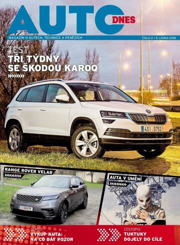 Obálka e-magazínu Auto DNES 9.1.2018