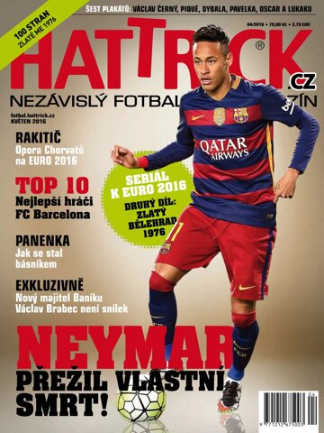 Obálka e-magazínu HATTRICK 4/2016