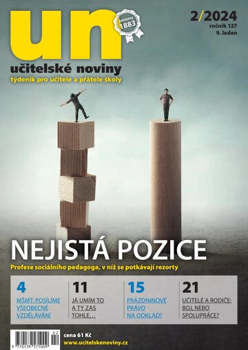 Obálka e-magazínu Učitelské noviny 2/2024