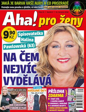 Obálka e-magazínu AHA! pro ženy 31/2018