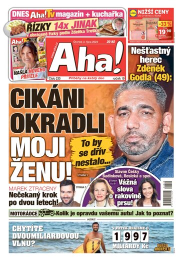 Obálka e-magazínu AHA! 3.10.2024