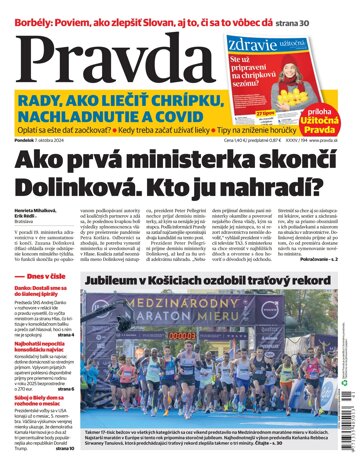 Obálka e-magazínu Pravda 7.10.2024