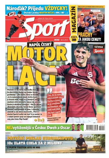 Obálka e-magazínu Sport 18.10.2024