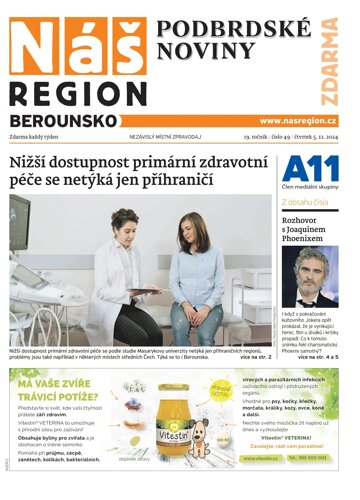 Obálka e-magazínu Náš Region - Berounsko 49/2024