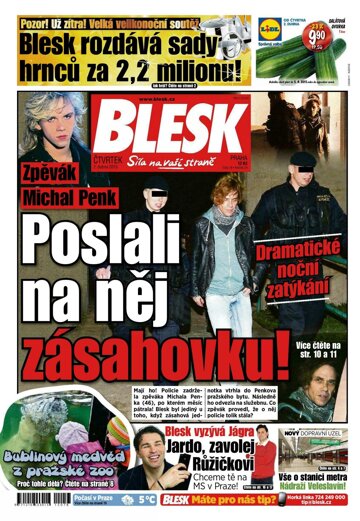 Obálka e-magazínu Blesk 2.4.2015