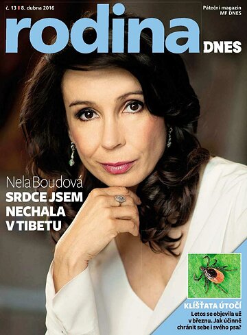 Obálka e-magazínu Magazín RODINA DNES - 8.4.2016