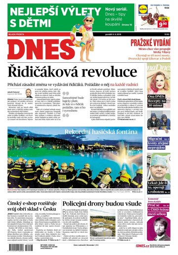 Obálka e-magazínu MF Dnes 4.6.2018