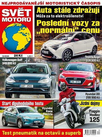 Obálka e-magazínu Svět motorů 12/2020