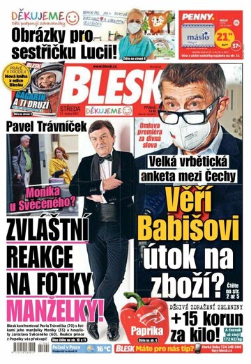 Obálka e-magazínu Blesk 21.4.2021