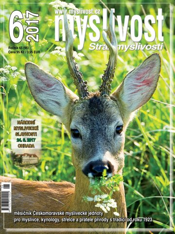 Obálka e-magazínu Myslivost 6/2017